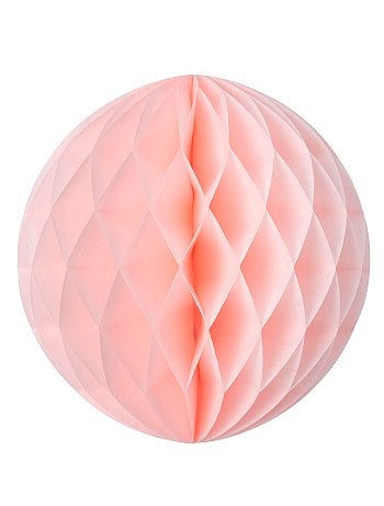 Boule de papier alvéolée 12 cm