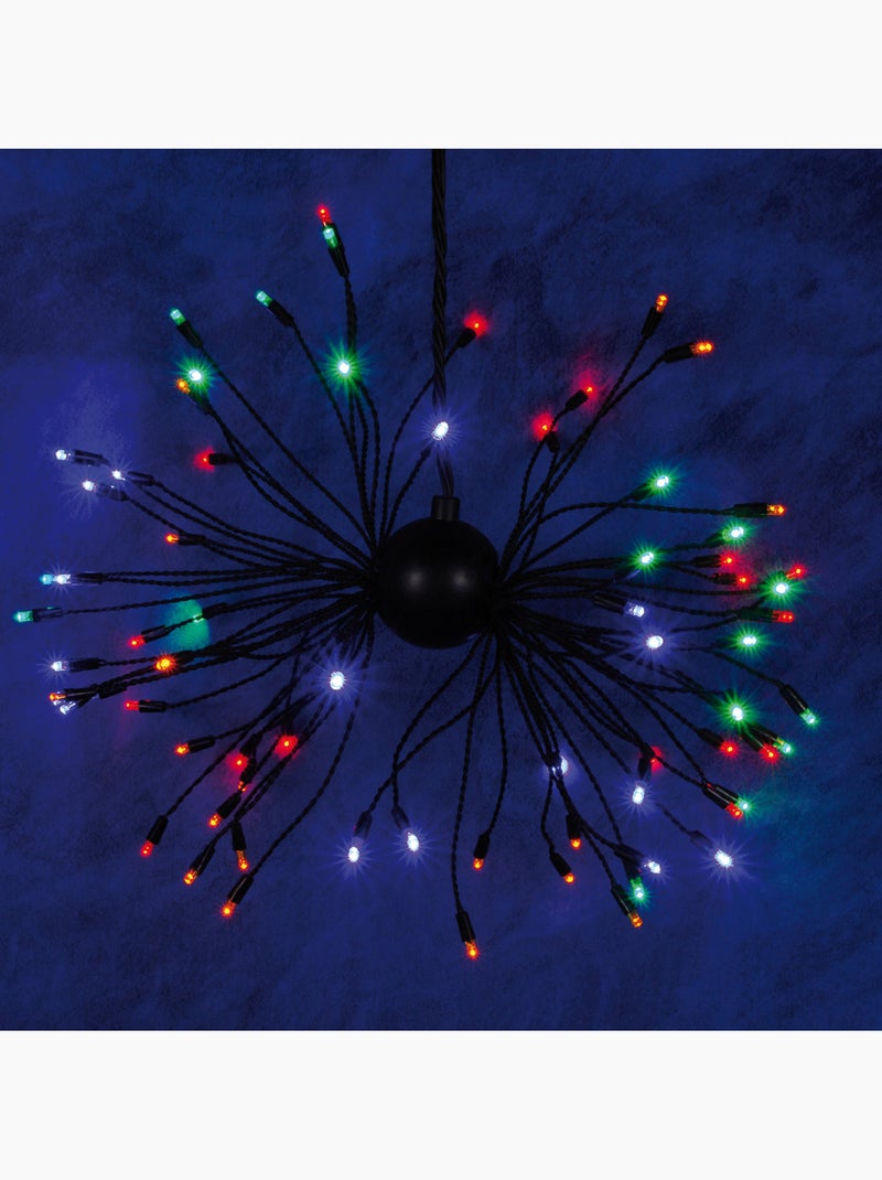 Boule feu d'artifice multicouleur a led Multicolore - Kiabi