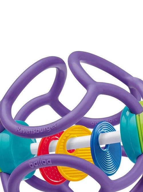 Boule hochet Baliba violet - Kiabi