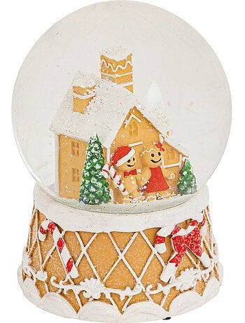 Boule neige ginger music 100mm