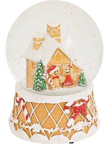 Boule neige ginger music 100mm