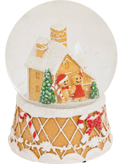 Boule neige ginger music 100mm - Kiabi