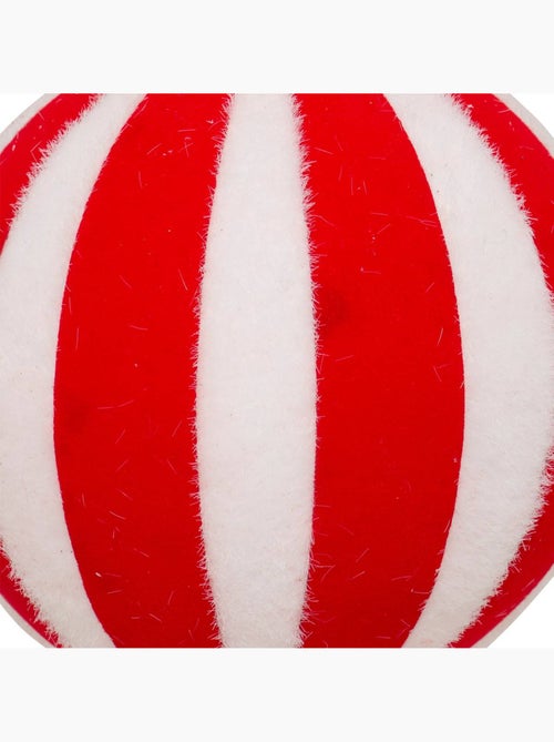 Boule rayée d.10 cm - Kiabi