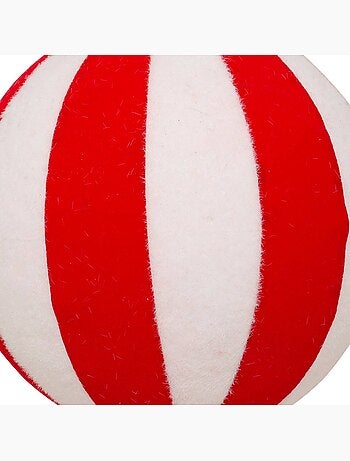 Boule rayée d.15 cm