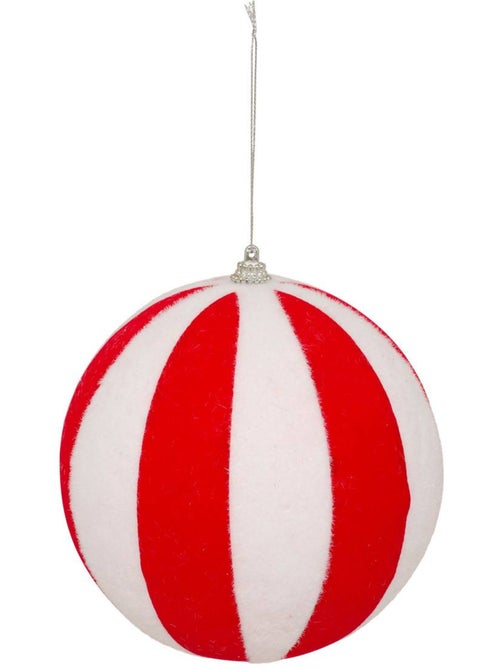 Boule rayée d.15 cm - Kiabi