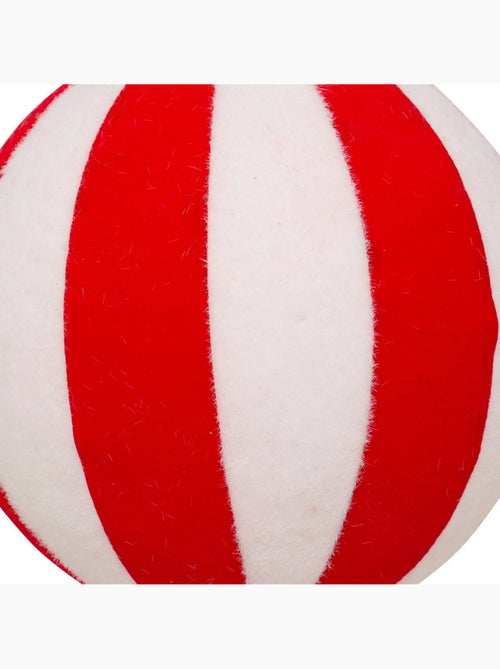 Boule rayée d.15 cm - Kiabi