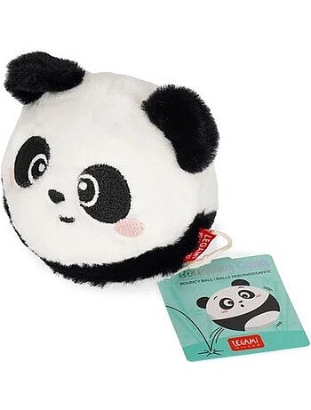 Boule rebondissante en peluche douce Panda