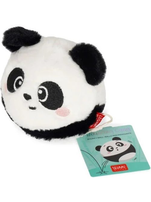 Boule rebondissante en peluche douce Panda - Kiabi