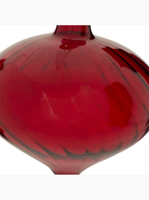 Boule verre forme goutte d.8 cm - Kiabi