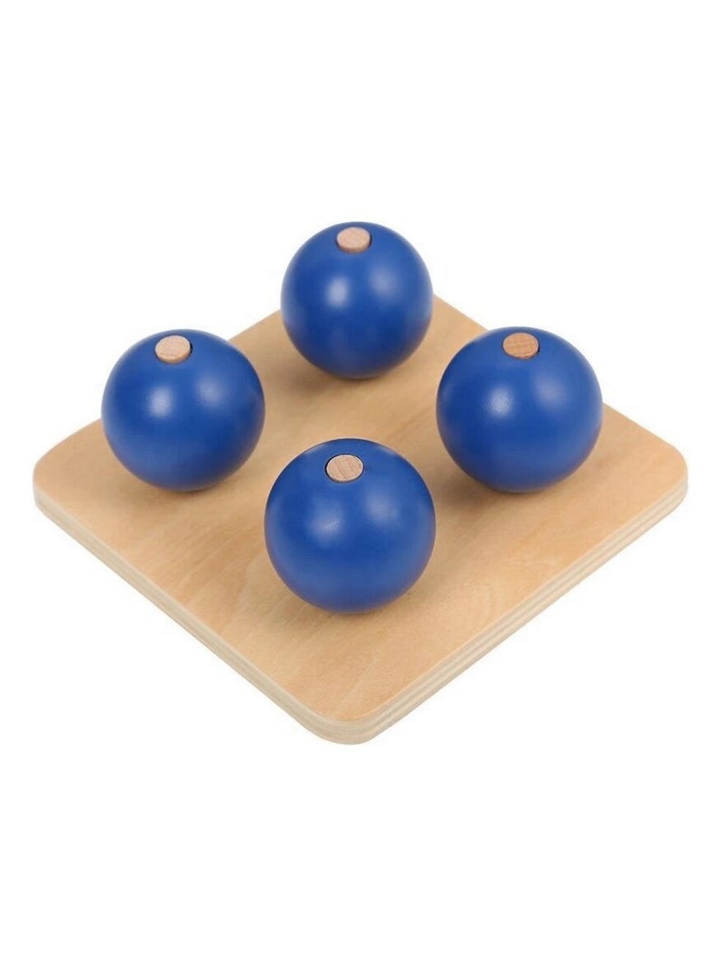 Boules bleues sur tiges verticales N/A - Kiabi