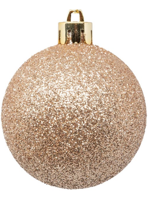 Boules de noël en plastique - Kiabi