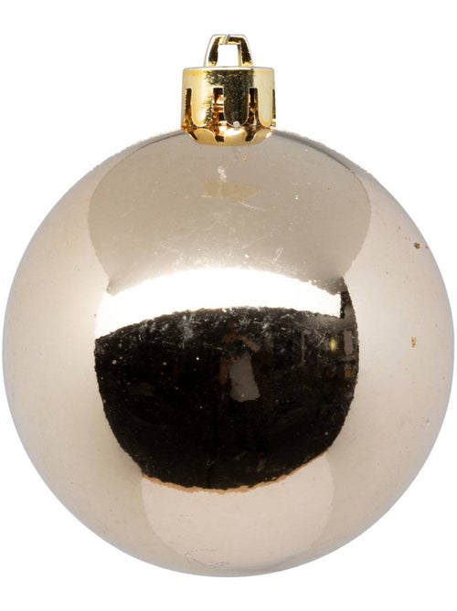 Boules de noël en plastique - Kiabi
