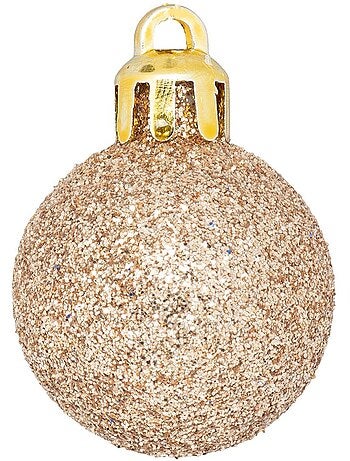 Lot de 18 boules de noël d.3 cm