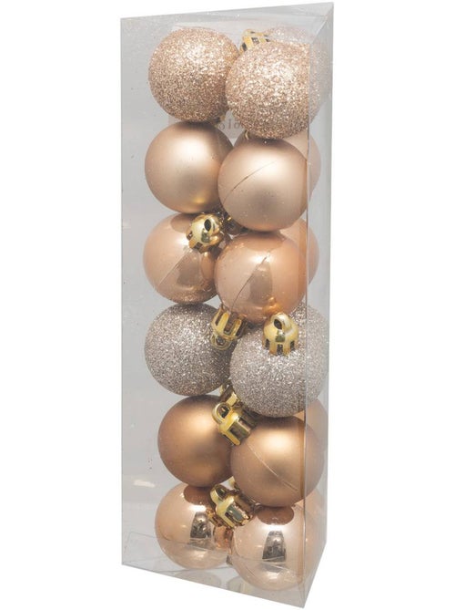 Boules de noël en plastique - Kiabi Boules de noël en plastique - Kiabi