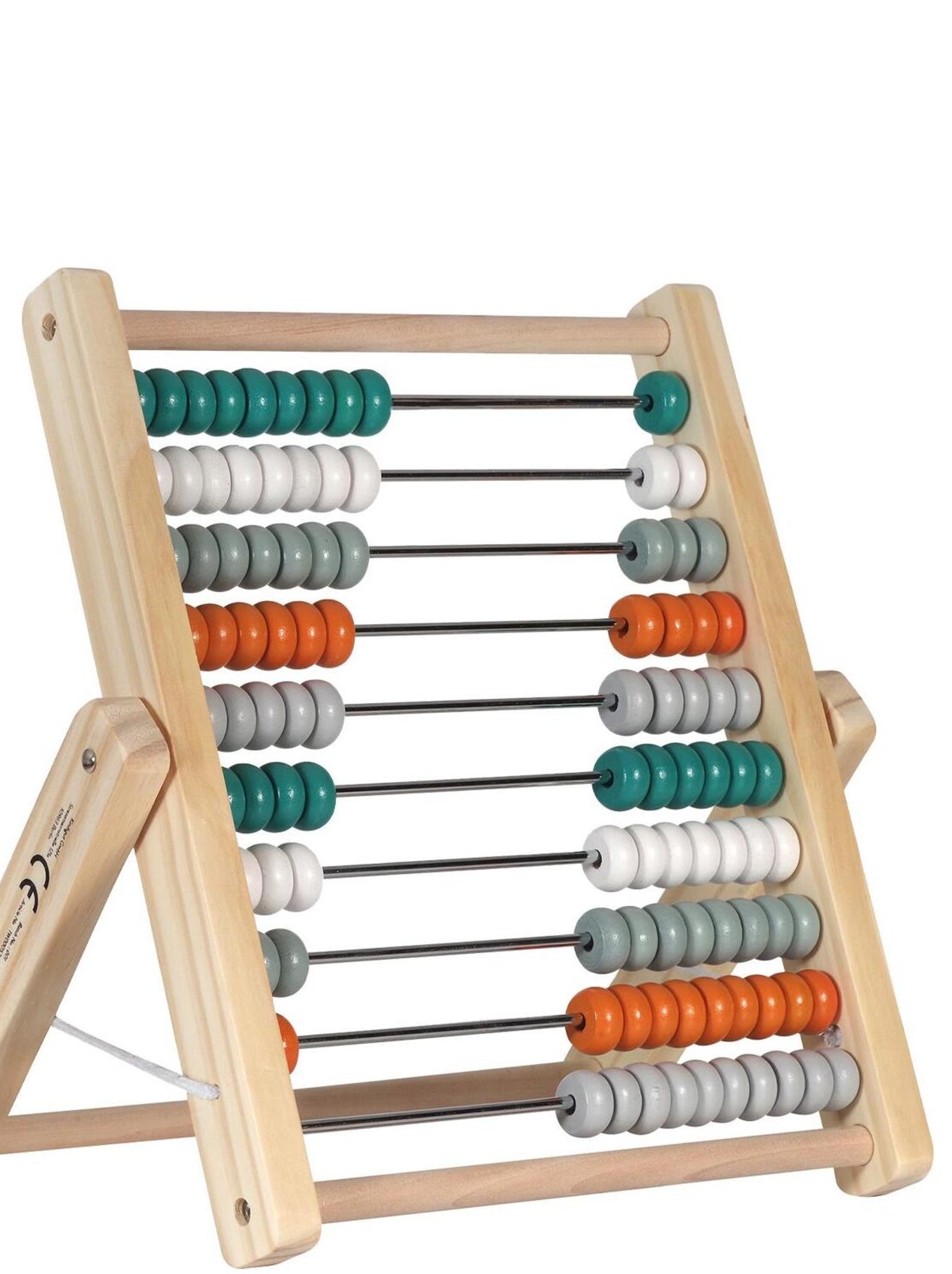 Boulier En Bois Classique Pour Enfants à Partir De 3 Ans - Avec 100 Bâtons De Comptage Et Cartes Numériques, éducatif