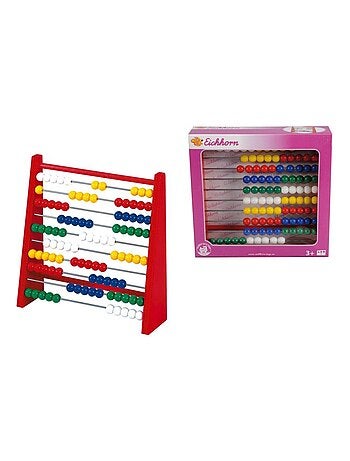 Boulier avec 100 boules colorées