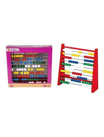 Boulier avec 100 boules colorées