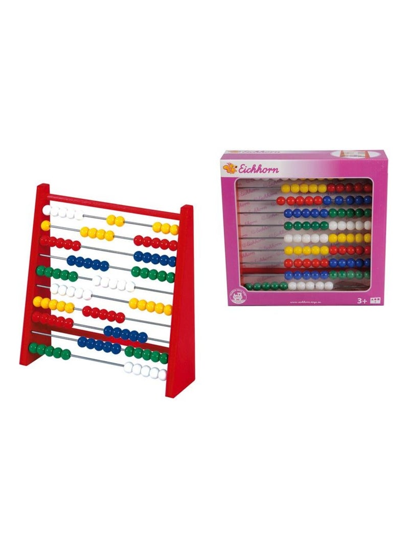 Boulier avec 100 boules colorées Multicolore - Kiabi