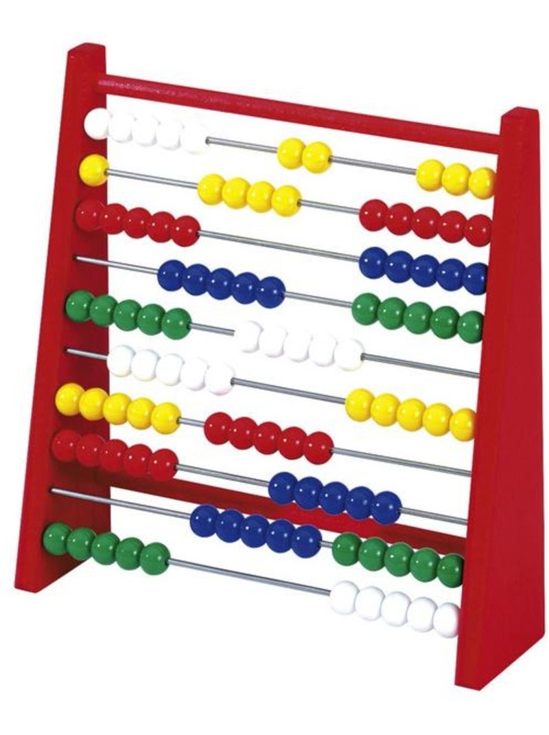 Boulier avec 100 boules colorées Multicolore - Kiabi