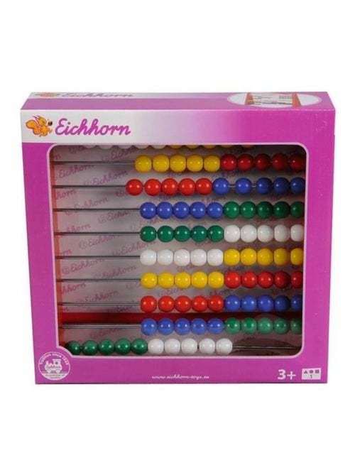 Boulier avec 100 boules colorées - Kiabi