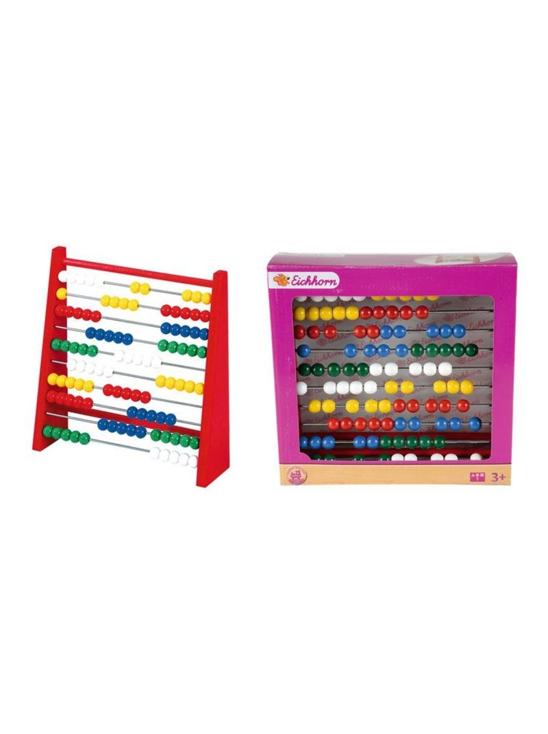 Boulier avec 100 boules colorées Multicolore - Kiabi