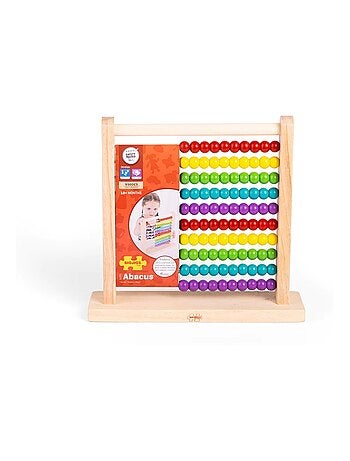 Boulier en bois coloré