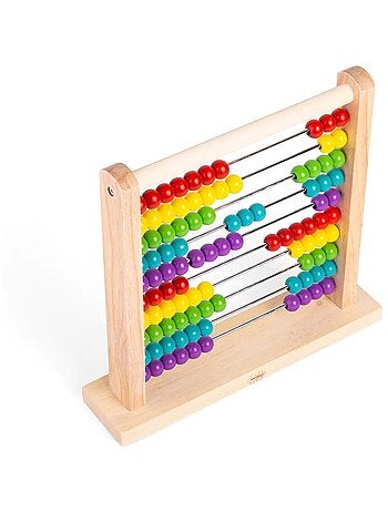 Boulier en bois coloré