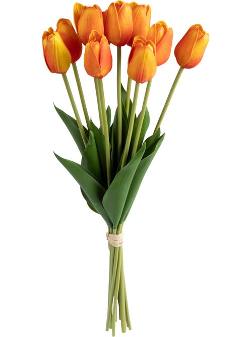 Bouquet 10 tulipes artificielles JAMES - Kiabi Bouquet 10 tulipes artificielles JAMES - Kiabi