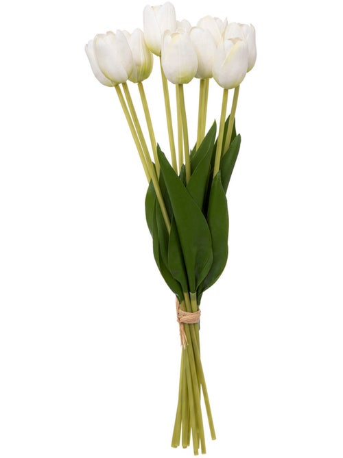 Bouquet artificiel de 10 tulipes - Kiabi