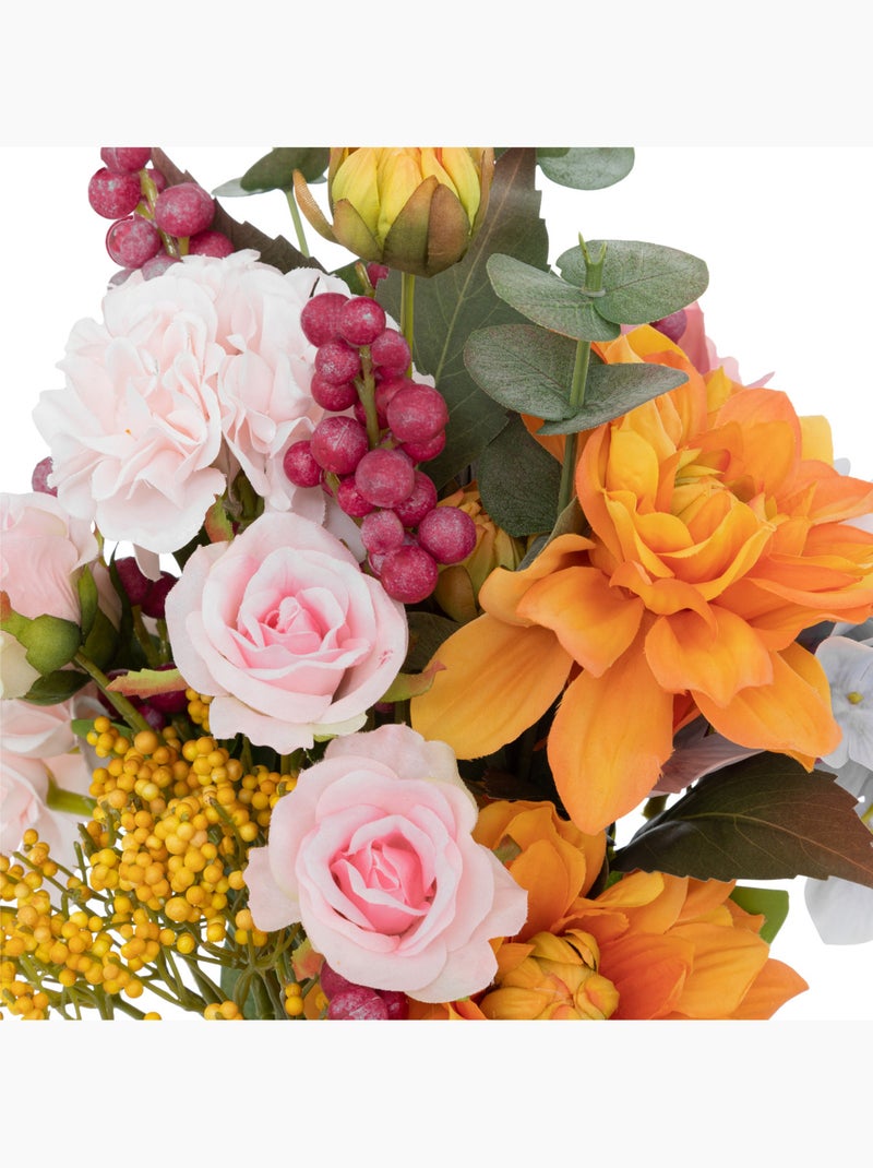 Bouquet composé de fleurs artificielles Multicolore - Kiabi