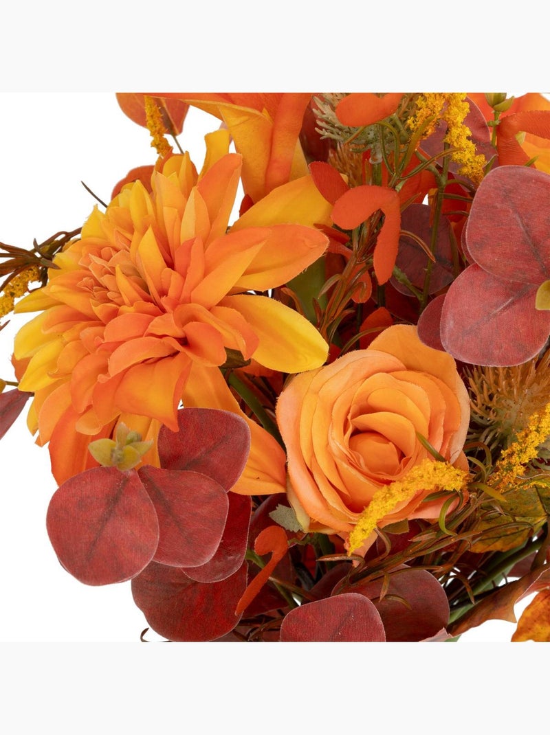 Bouquet d'automne artificiel JAMES Orange - Kiabi