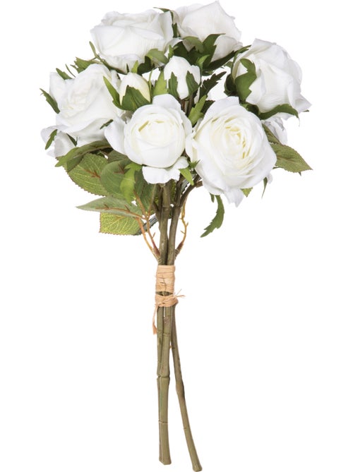 Bouquet de 14 roses artificielles - Kiabi