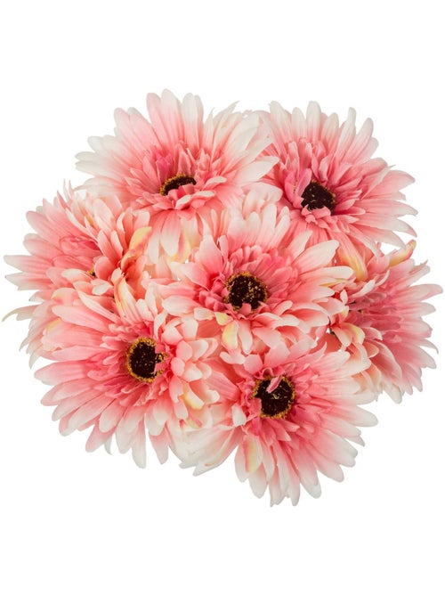 Bouquet de 7 gerberas artificiels - Kiabi