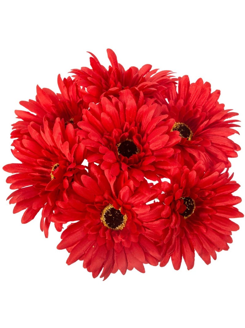 Bouquet de 7 gerberas artificiels Blanc - Kiabi
