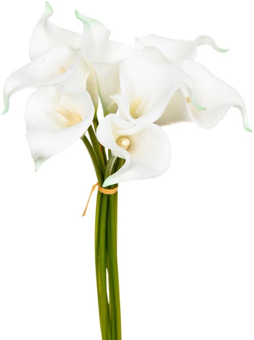Bouquet de 8 arums artificiels - Kiabi