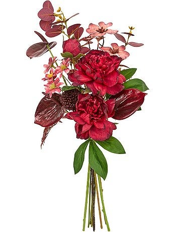 Bouquet de fleurs artificielles crush