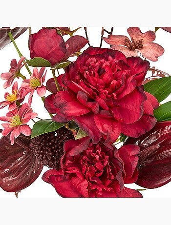 Bouquet de fleurs artificielles crush