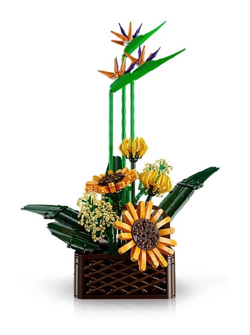 Bouquet de fleurs d'oiseaux de paradis Ensemble de construction - Kiabi