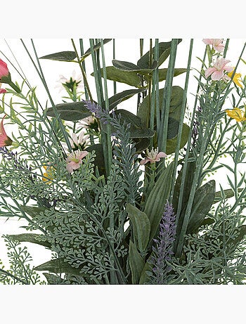 Bouquet d'eucalyptus artificiels