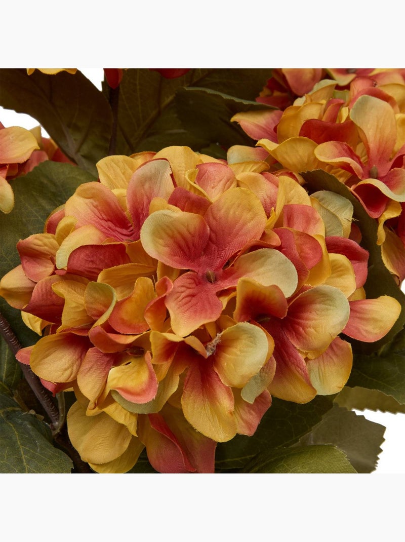 Bouquet d'hortensias artificiels fria Rouge - Kiabi