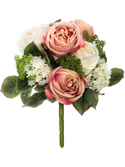 Bouquet rond artificiel ROGI - Kiabi