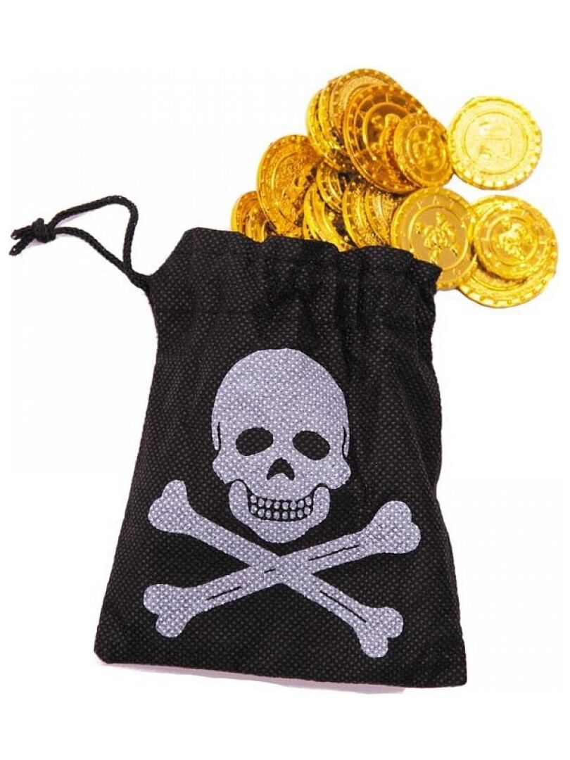 Bourse pirate 50 pieces d or Jaune - Kiabi