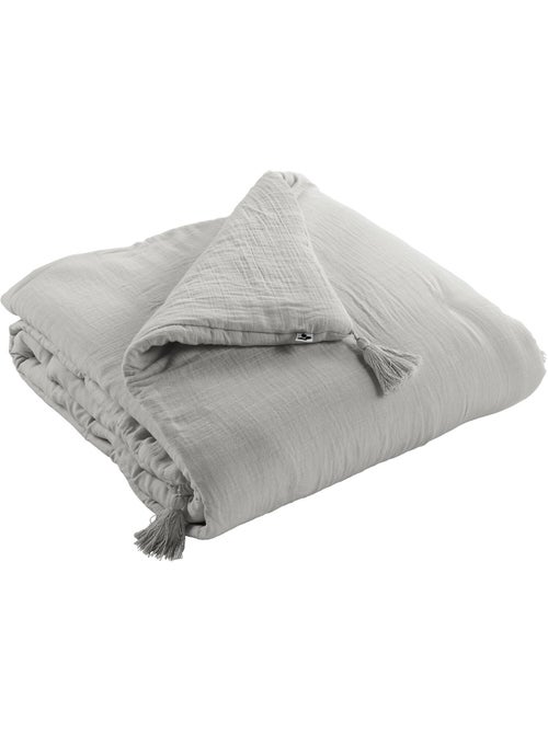 Bout de lit 100% gaze de coton - Kiabi