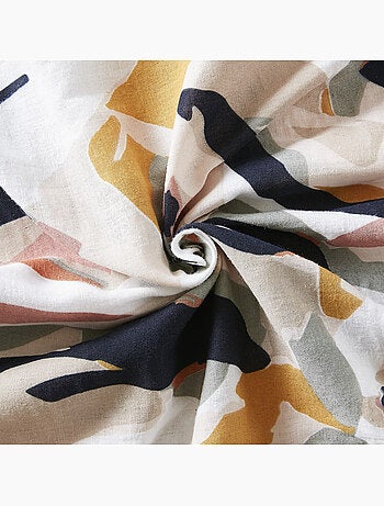 Bout de lit 90 x 200 cm – Double Gaze de coton imprimée – JULIA