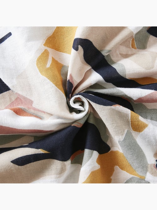 Bout de lit 90 x 200 cm – Double Gaze de coton imprimée – JULIA - Kiabi
