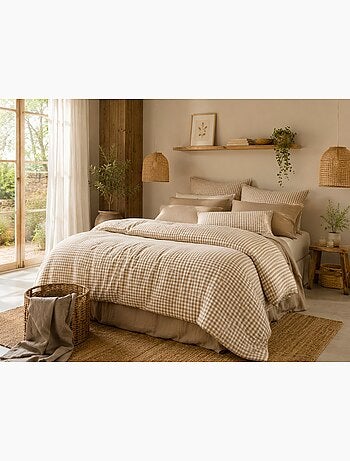 Bout de lit 90 x 200 cm en gaze de coton vicky