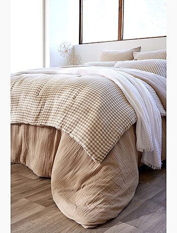 Bout de lit 90 x 200 cm en gaze de coton vicky