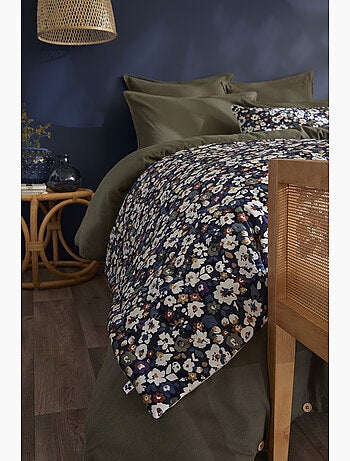 Bout de lit 90 x 220 cm Velours imprimé CAMILLE