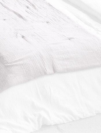 Bout de lit 90x200 en double Gaze de coton