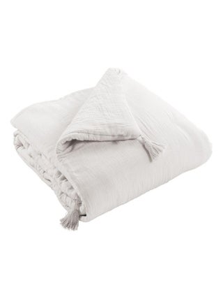 Bout de lit 90x200 en double Gaze de coton